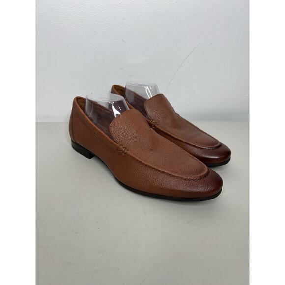 Allen Edmonds Leather Lennox Brown Slip On Loafer Men’s Size 10.5D - Picture 1 of 10